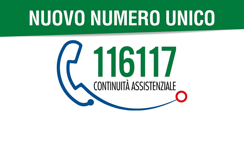 Dal 6 luglio 2024 è attivo il numero unico europeo 116.117 per l'accesso ai servizi di cure mediche non urgenti. 